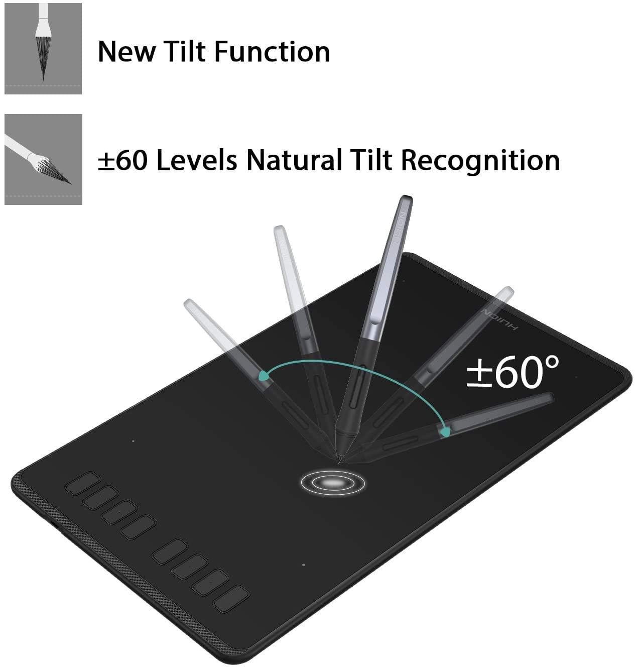 HUION Inspiroy H950P Drawing Tablet and Palm Rejection Artist Glove - Image 3